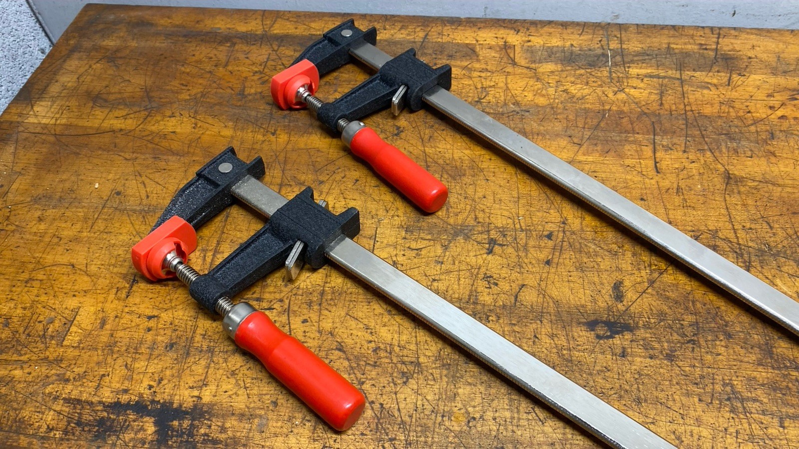 Bar Clamps, (2) Bessey 24″ Bar Clamps,