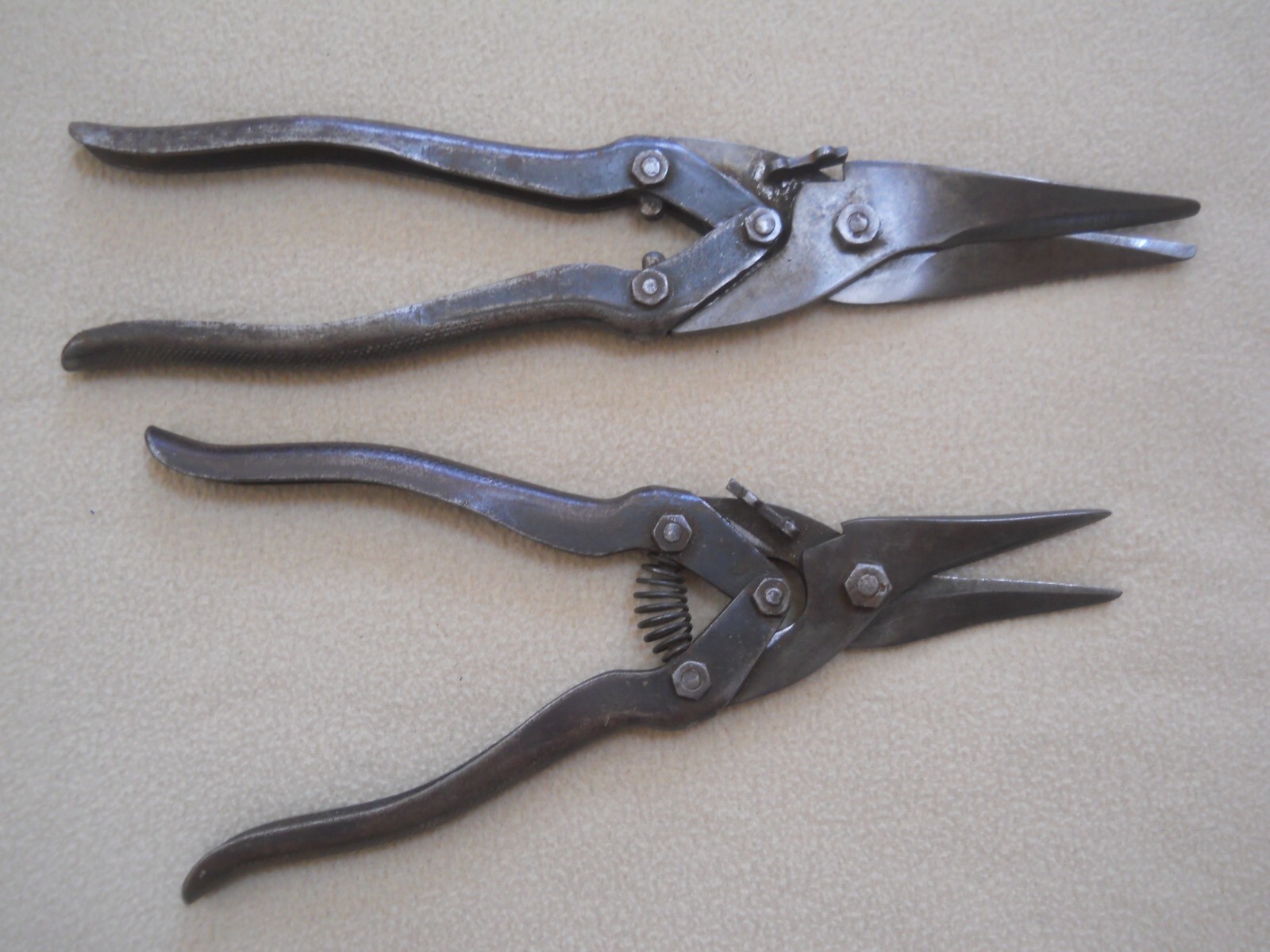 Vintage Hancock 10″ & 12″ Aviation Tin Snips