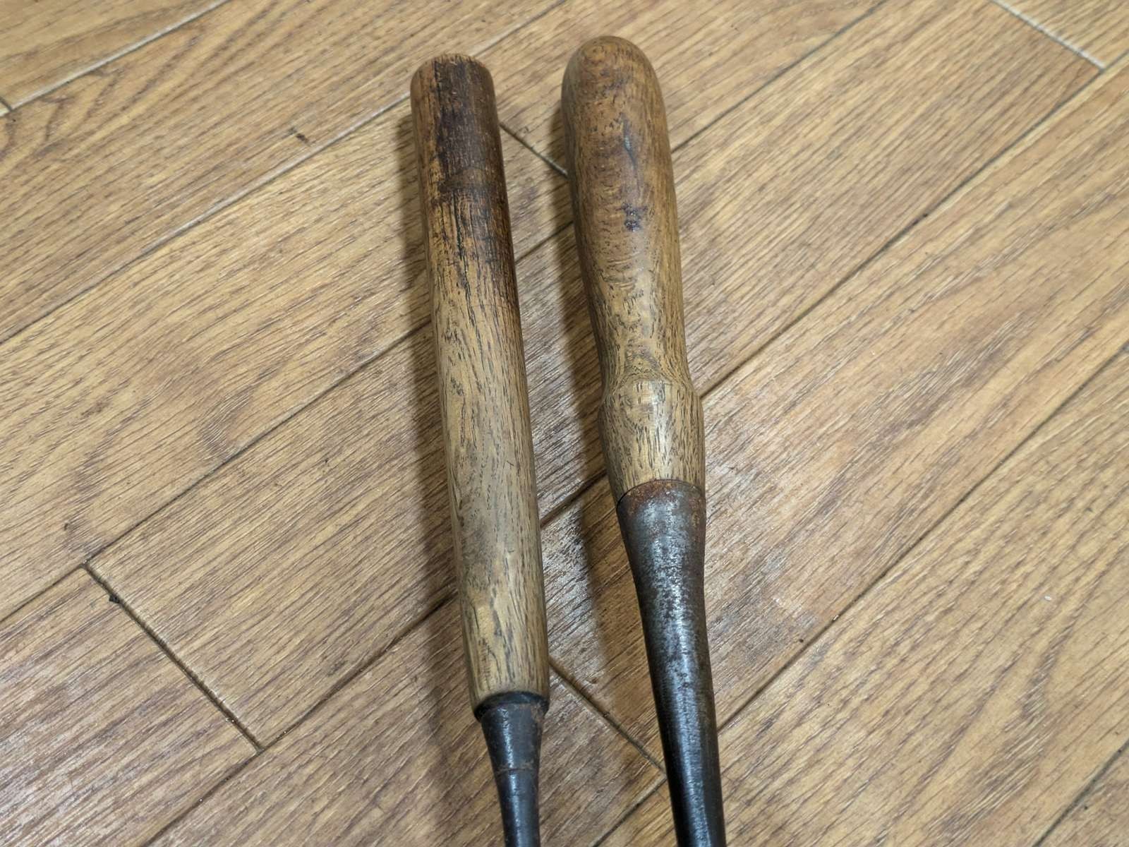 Japanese vintage chisel Tsuki (Kote) Nomi Japan Signed Vintage 3.23mm KH971