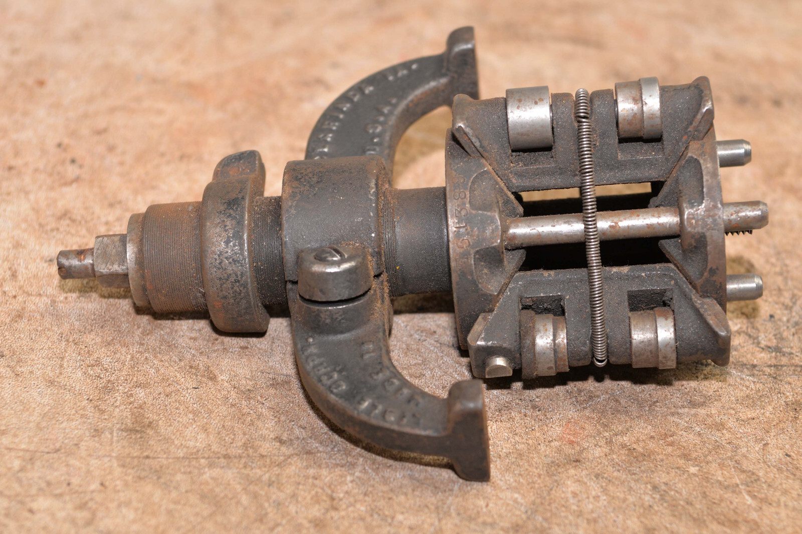 Antique 1935 patent Lisle Cylinder & reamer motorcycle Harley Davidson tool