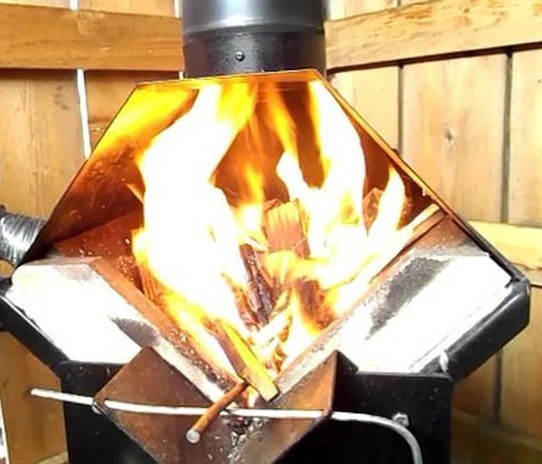 Wood & Charcoal Fired Forge, Stand, Hood and Blower