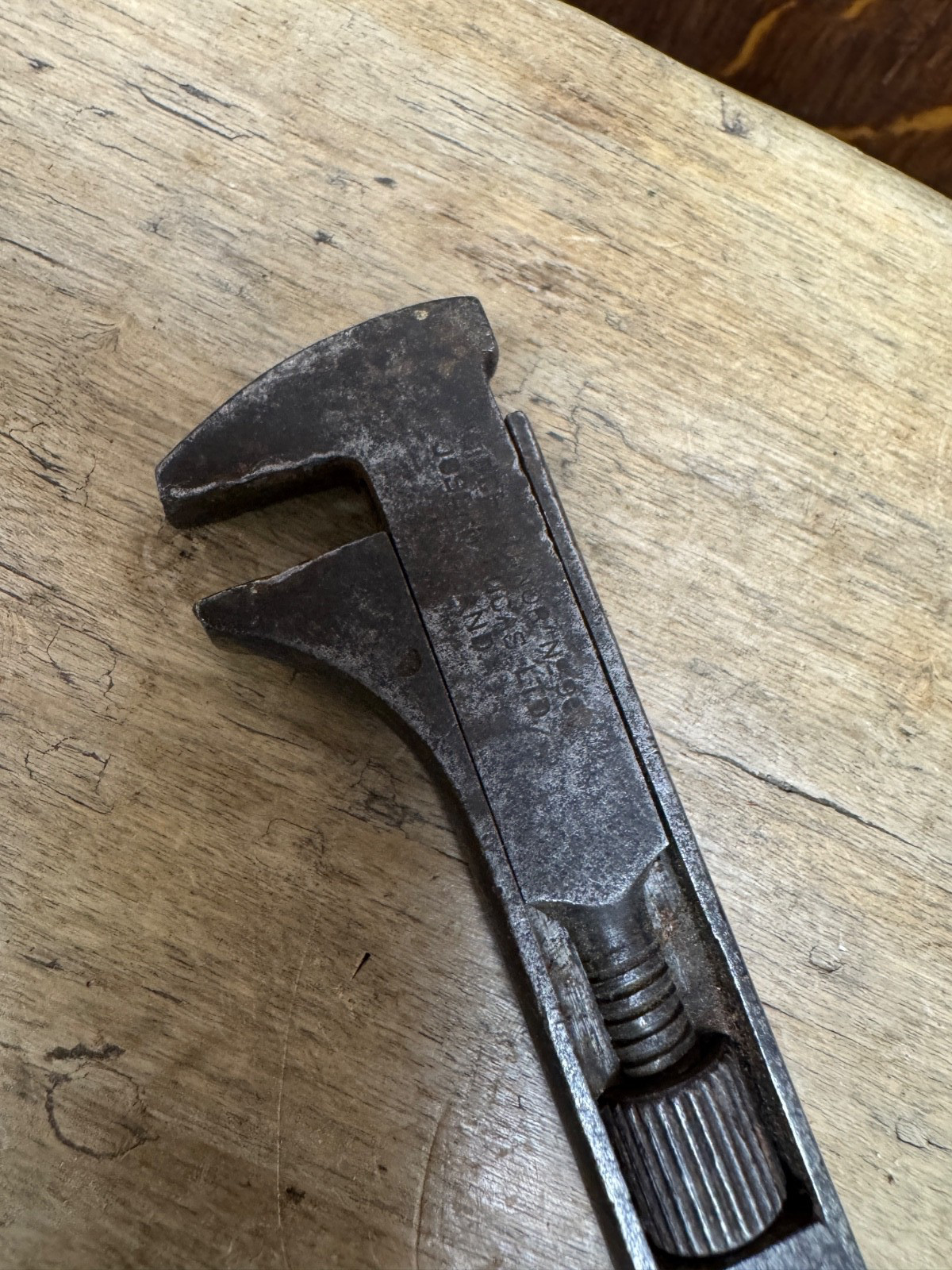 Vintage Lucas Girder Minor 90 Adjustable Wrench