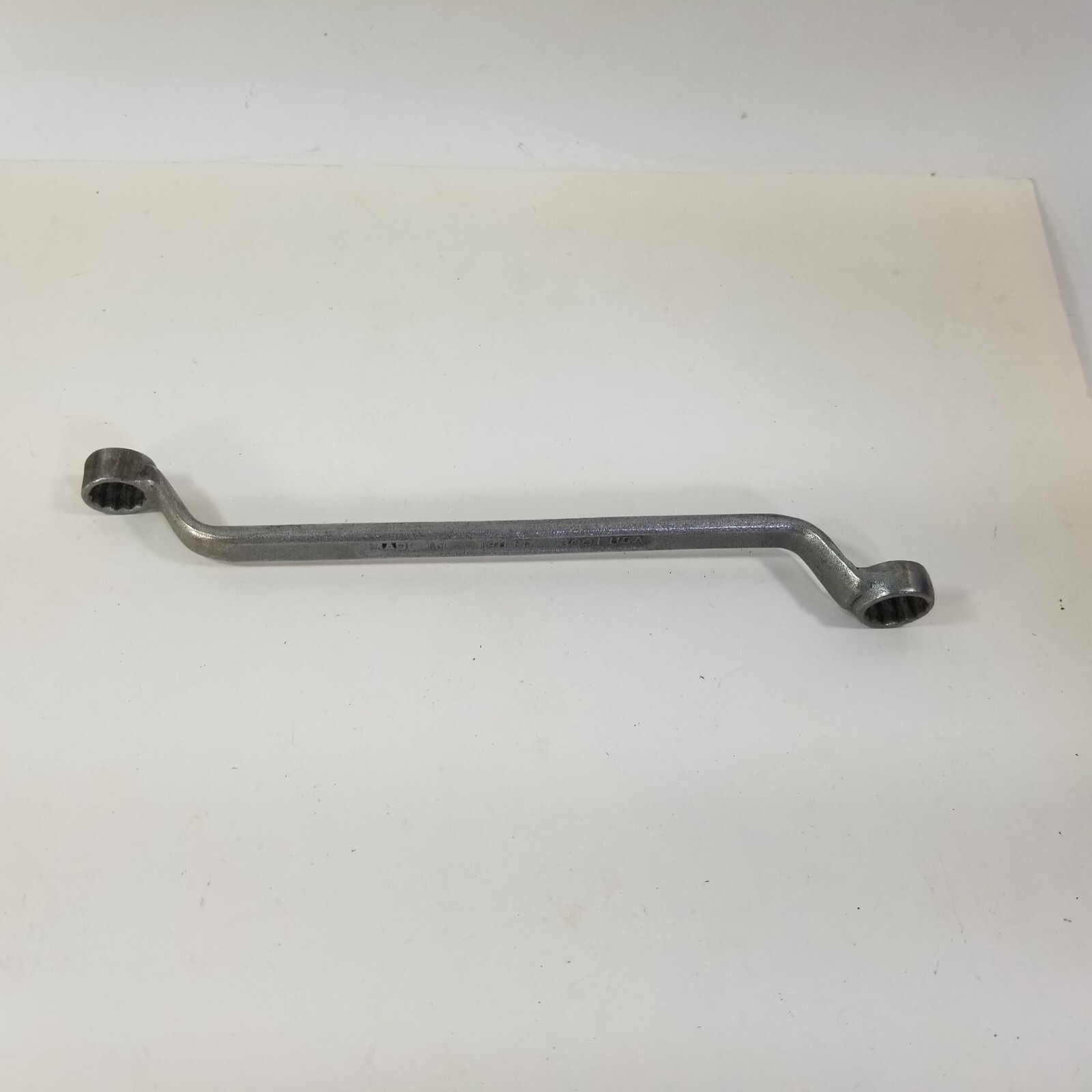 Vintage LECTROLITE Tru-Fit #3001 3/8″ x 7/16″ 12-Point Deep Offset Wrench USA