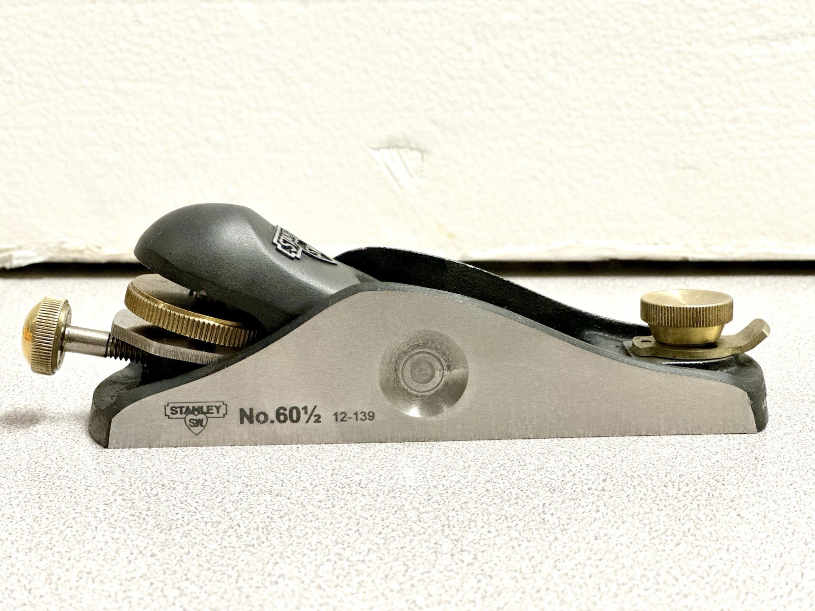 Stanley No. 60-1/2 P Low Angle Block Plane – Professionally upgraded. USA Made