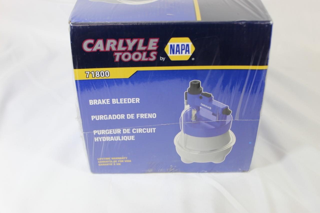 Carlyle Tools by Napa 71800 Brake Bleeder – BRAND NEW!