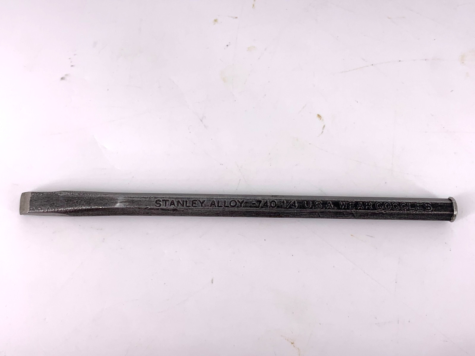 Stanley Alloy No. 740 1/4″ Cold Chisel