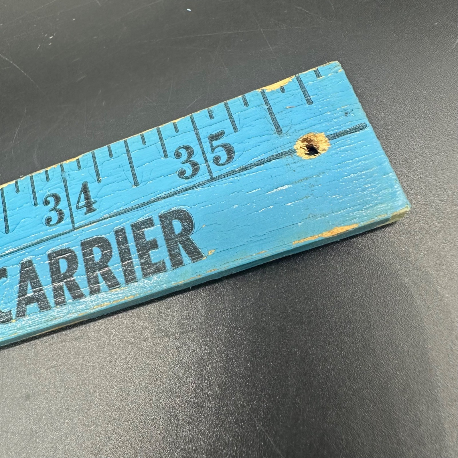 Vintage Folding Yardsticks Ruler TV Appliance Advertising Texas Red Yellow Blue