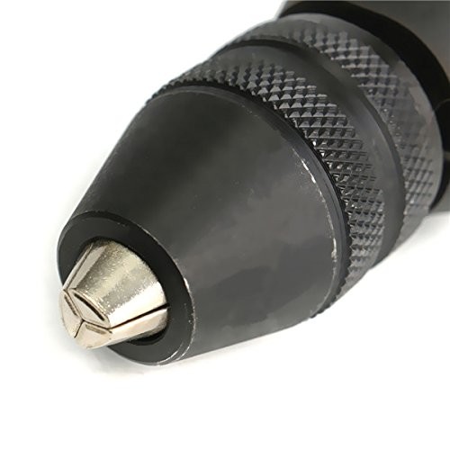 Mini Hand Drill 0.5-8mm Keyless Chuck Pin Vise – Comfortable Non-Slip Handle