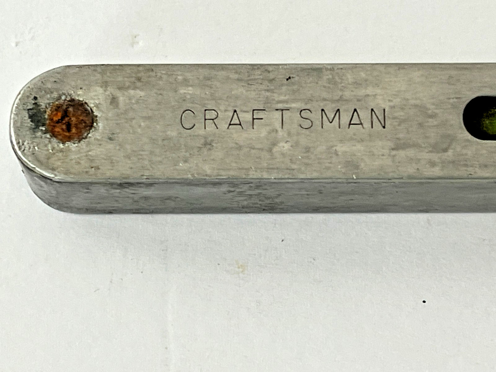 Vintage CRAFTSMAN LEVEL Aluminum Pocket Clip Level 5″