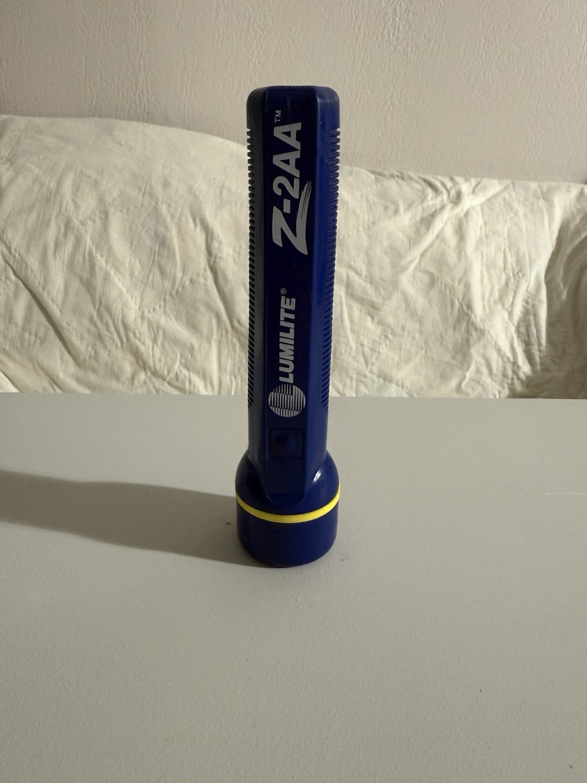 Lumilite K-2AA Flashlight Vintage Blue/Yellow