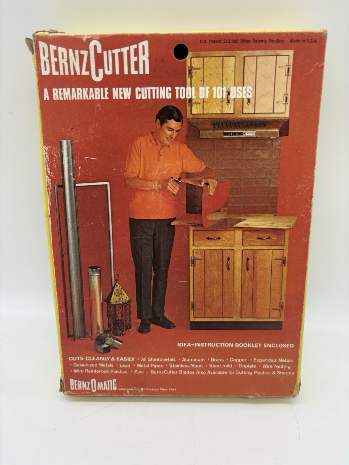Vintage BernzOMatic BernzCutter CT20 Multipurpose Metal Cutting Tool +Box/Manual