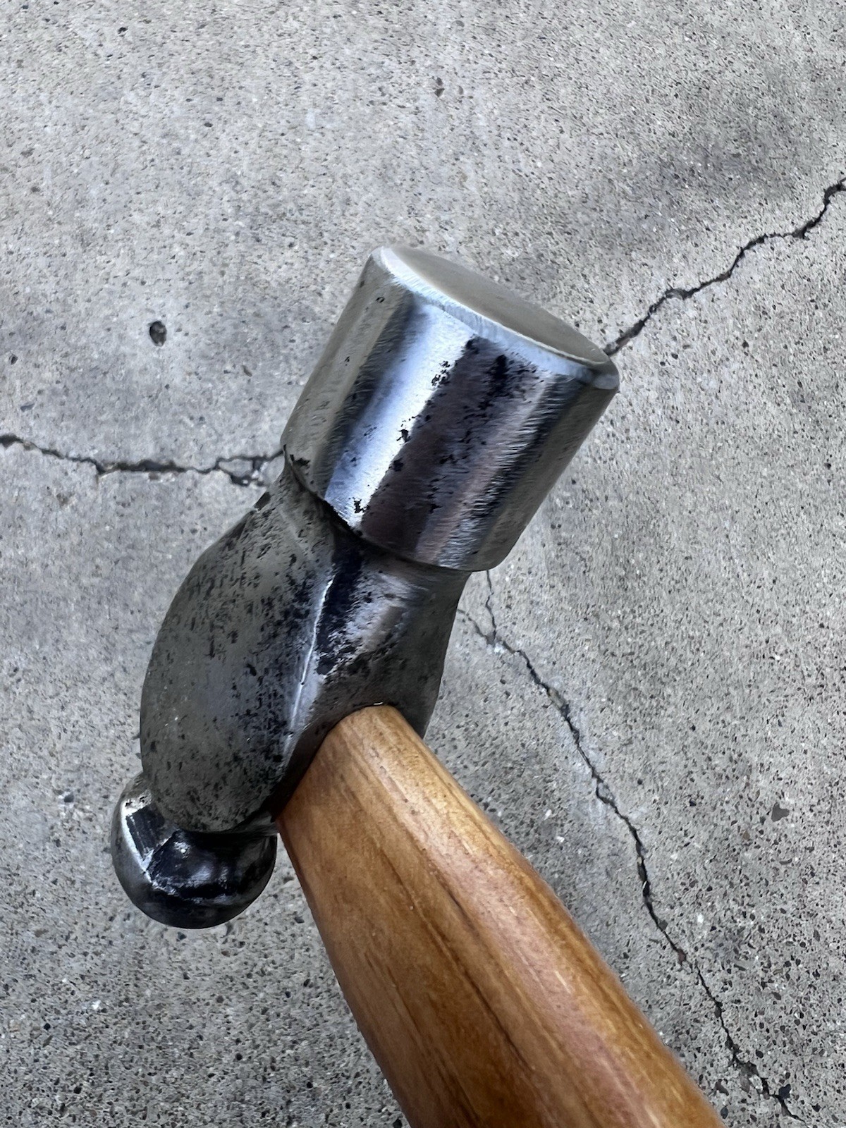Bad-Hammer 2.7lb Unbranded Ball & Peen Hammer w/ Custom 16.5in Hickory Handle