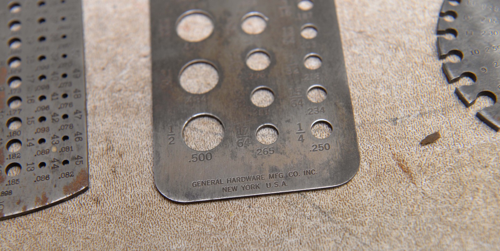 Starrett No 185 machinist gauge General #14 Brown & Sharpe 705 & Wire US/metric