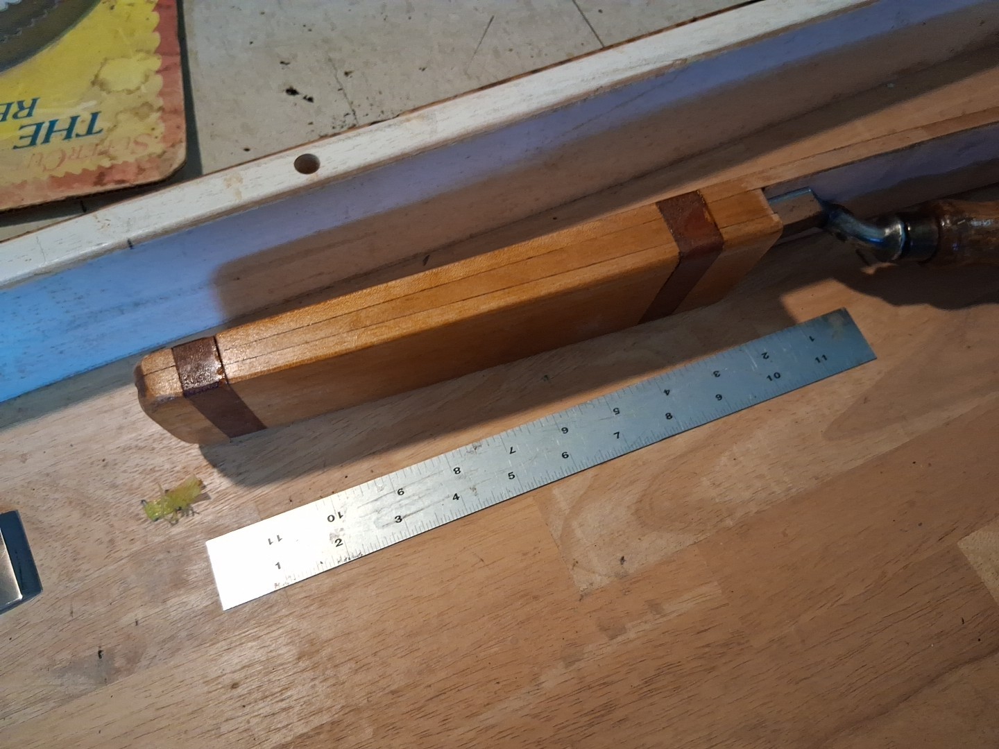 2″ Buck Bros. Crank Neck Paring Chisel, Restored