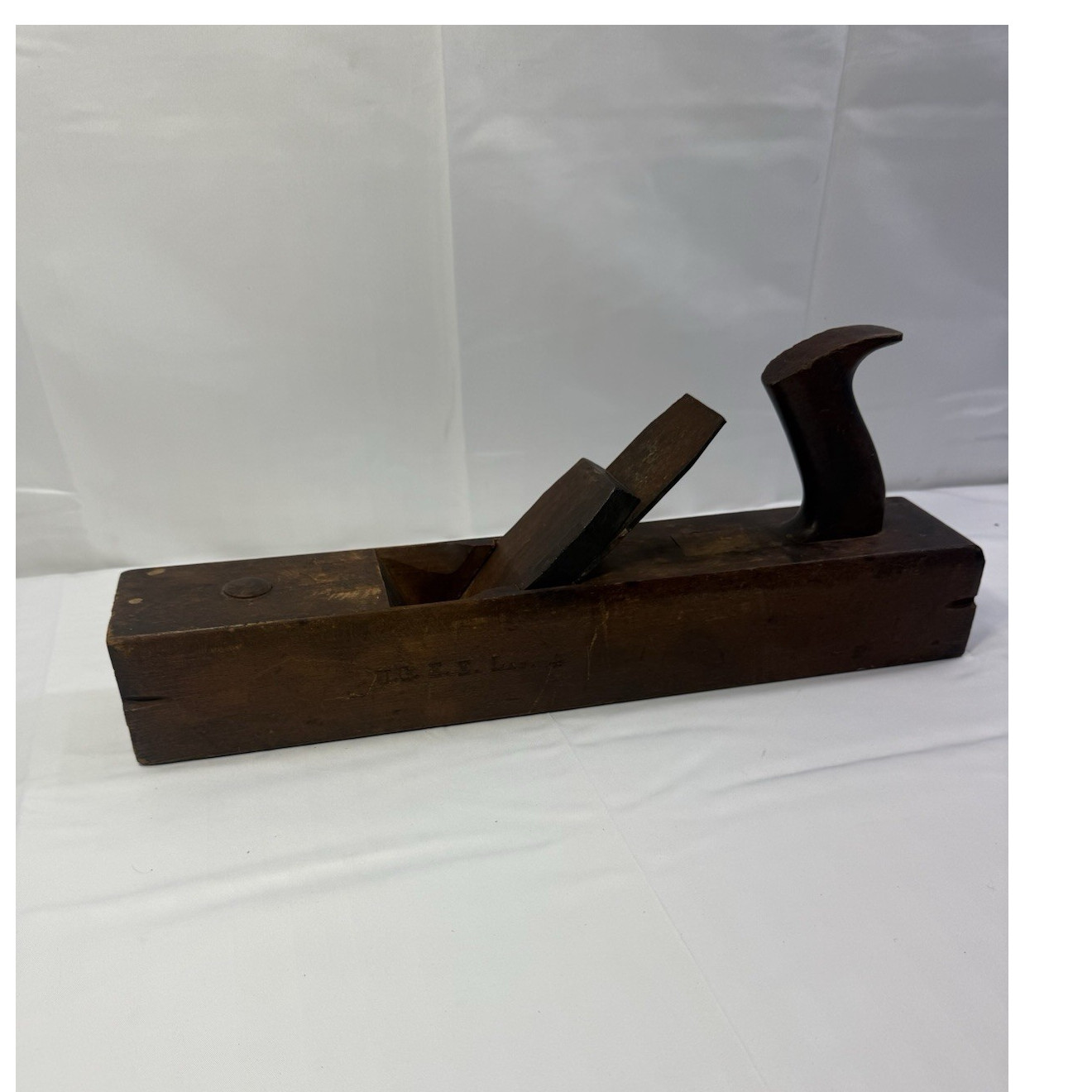 U.G.E.E. L… Antique Wooden Hand Plane Collectible Carpentry Tool