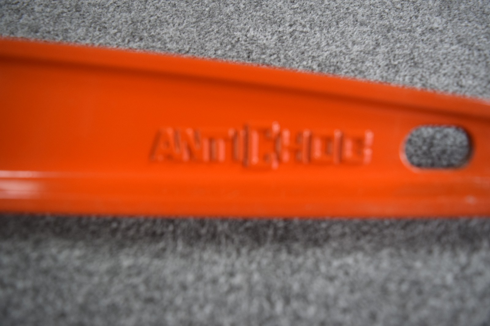 STANLEY 42-212 “ANTICHOC MLH” Spirit Level, Orange, 40 cm MADE IN FRANCE