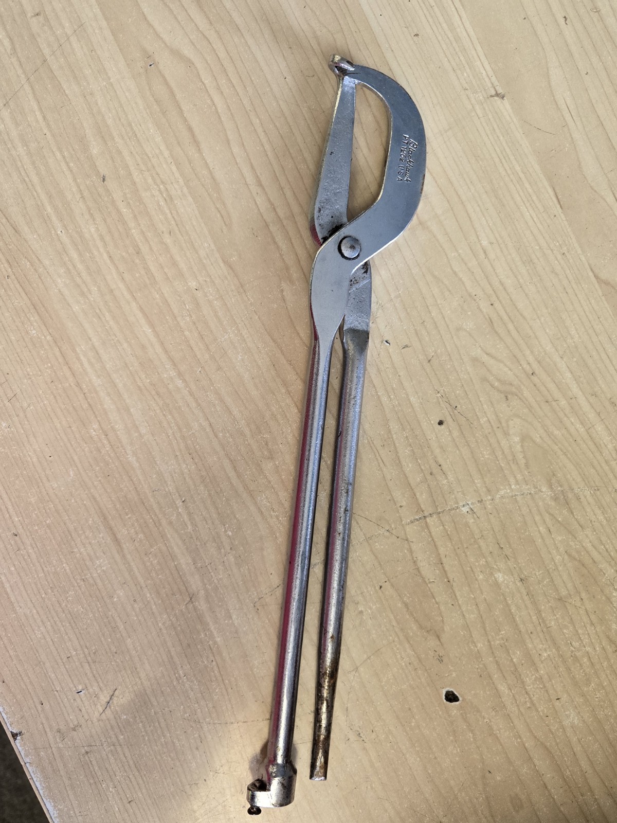 Vintage 13″ Long Blackhawk PT-1262 Brake Drum Spring Remover Pliers, Made In USA