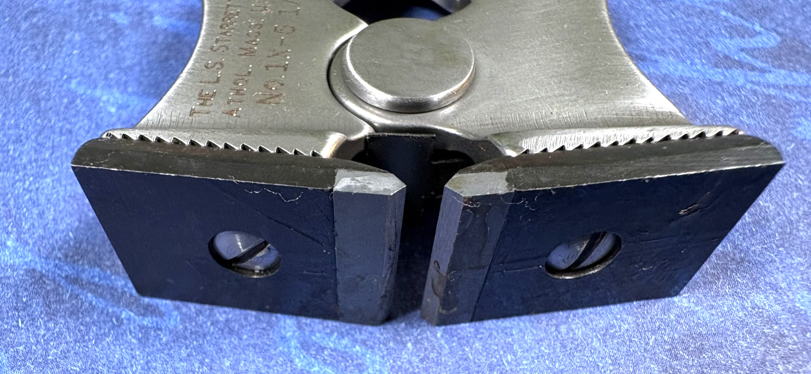 STARRETT 1X-5 1/2 ADJUSTABLE JAW CUT NIPPER ~ U.S.A.