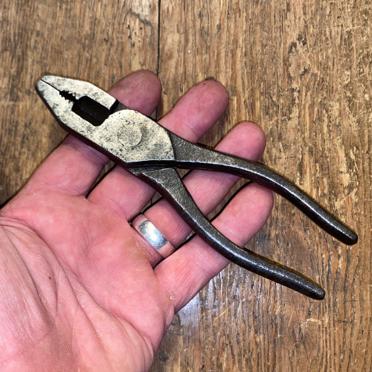 VINTAGE ELMOTO PLIERS 6” JAGUAR XK120 AUSTIN MG CLASSIC CAR TOOLKIT OLD TOOLS