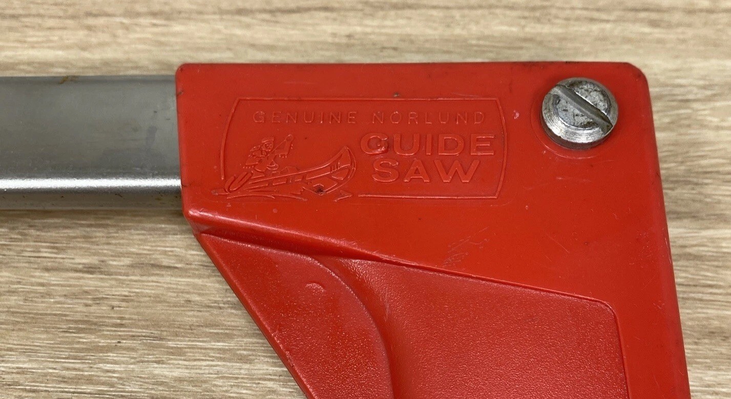 Vintage GENUINE NORLUND Guide Saw Folding Collapsible Blade 20”