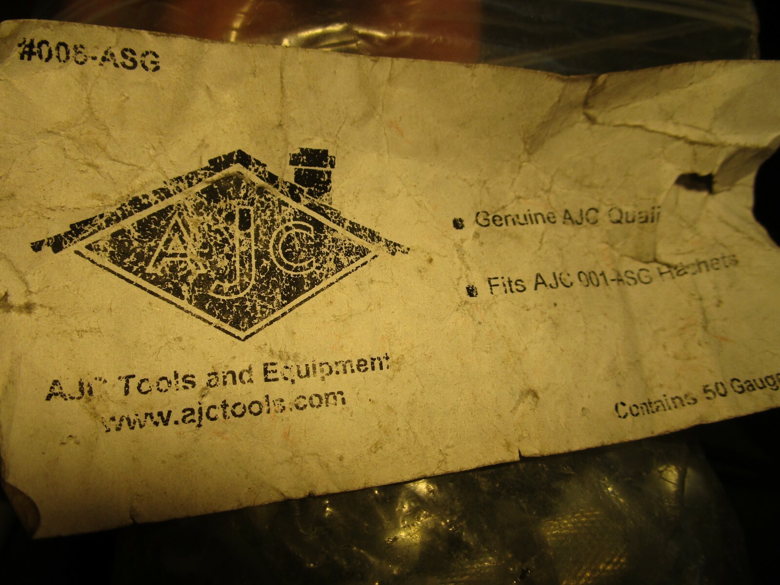 AJC Tools 006-ASG Sliding Roofing Hatchet Gauge for 001-ASG