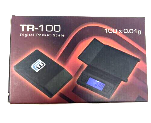 😎Fast Weigh TR-100 Precision Digital Pocket Scale💛 100 x 0.01g Jewelry Scale