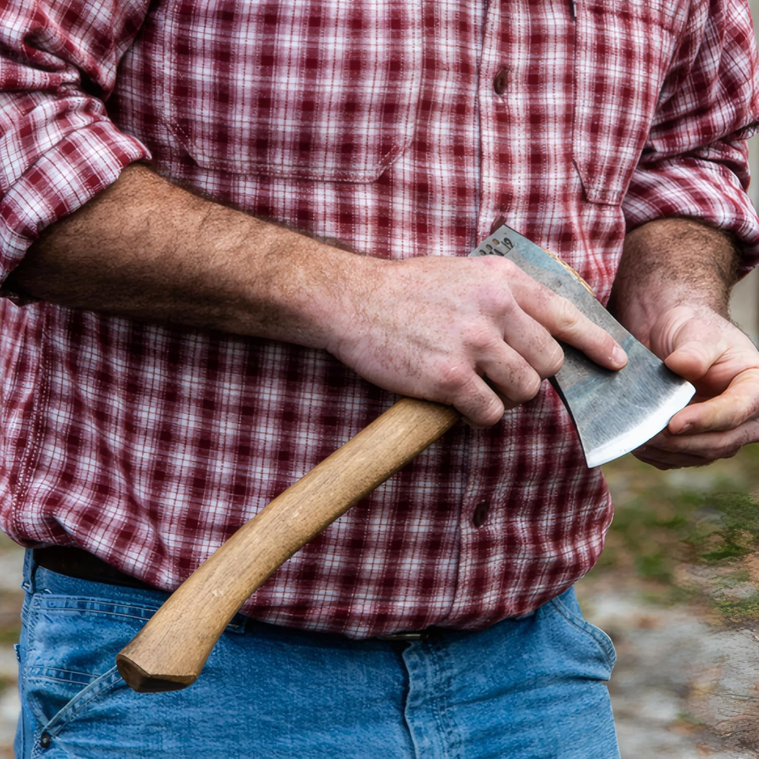 Sport Utility 16″ Hickory Hatchet – Lightweight 1.625 Lbs Throwing Axe