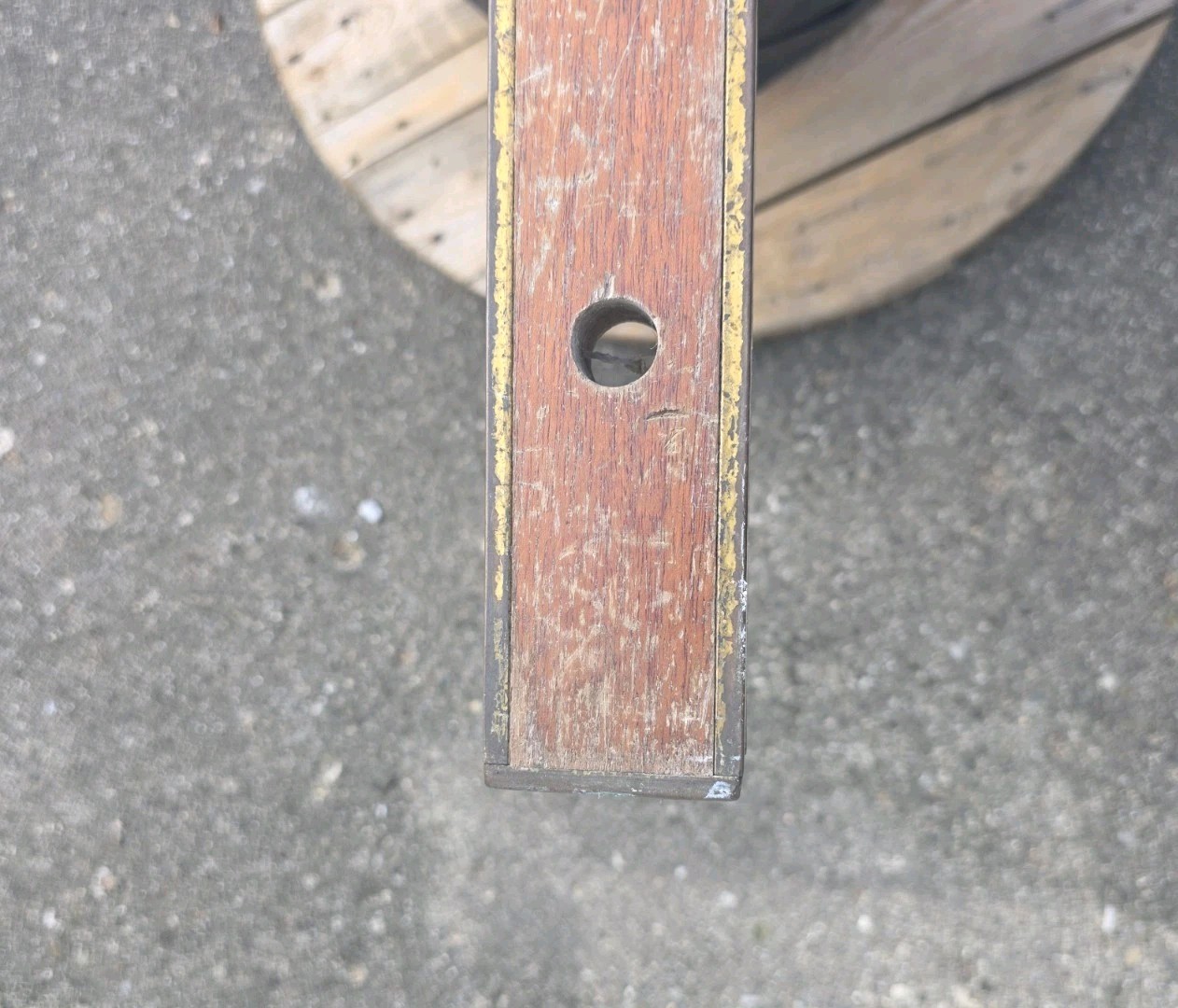 “National Level MFG CO” Vintage Antique Wood Level Detroit Michigan 48 INCH