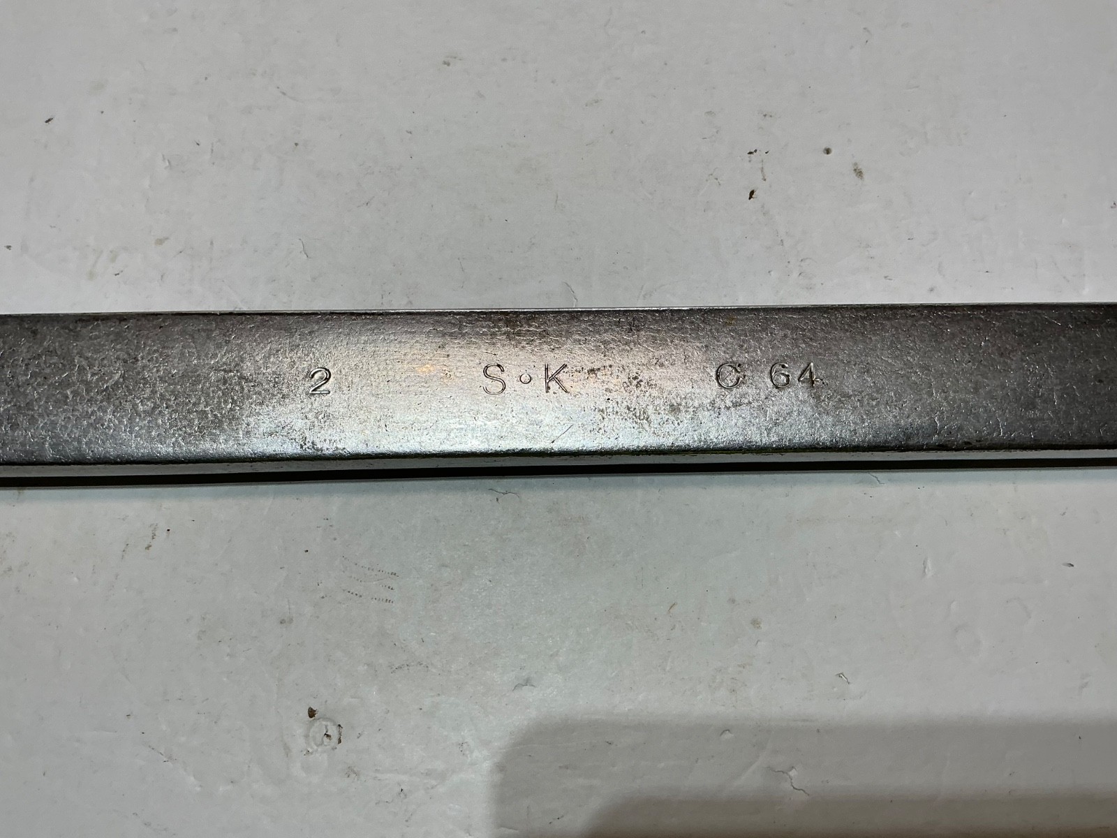 Rare S-K large 2″ combination wrench C64 made in USA