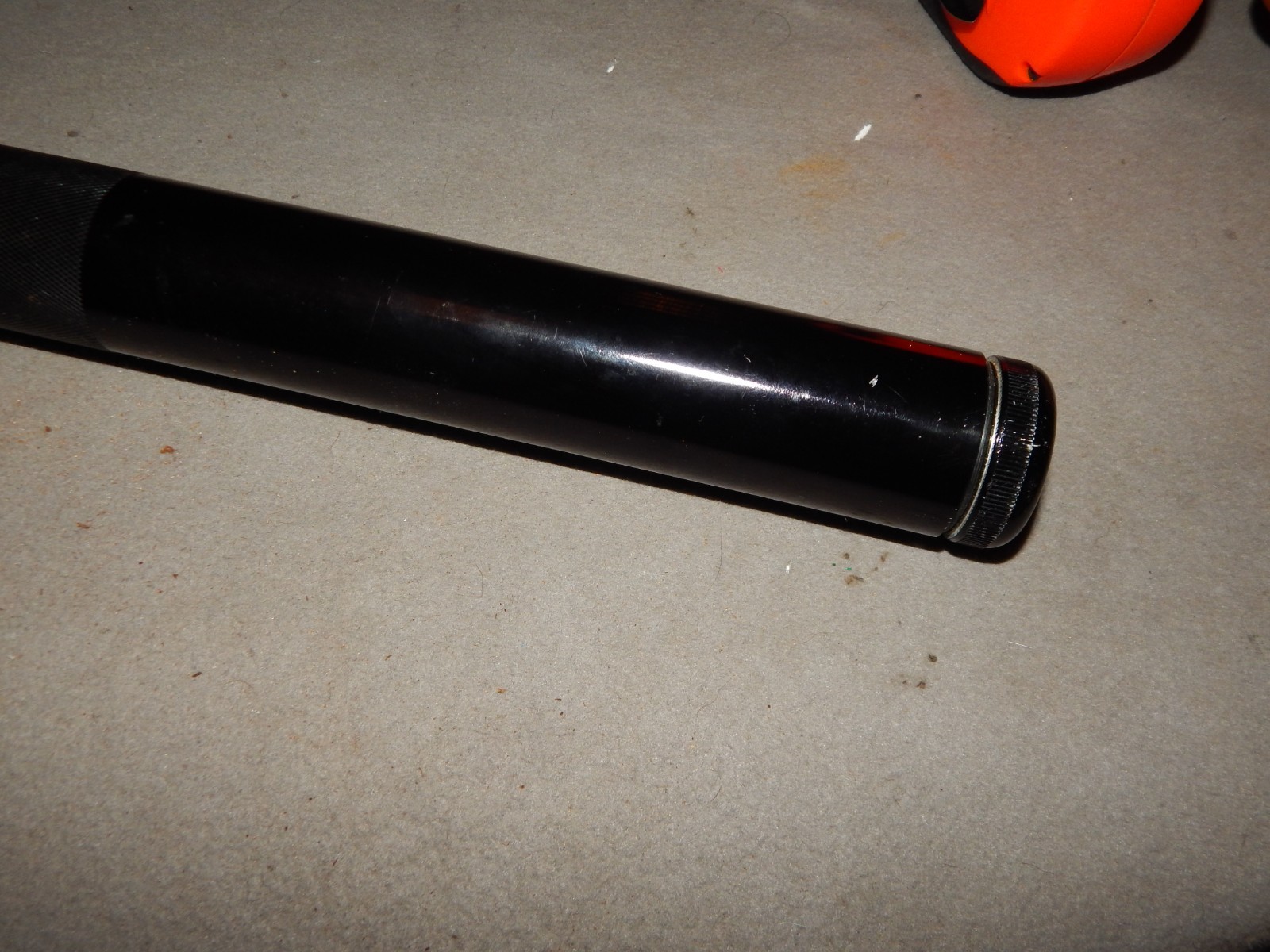 Vintage? Mag Co Mag-Lite Police Flashlight 19 1/2″ Long Works Estate Find