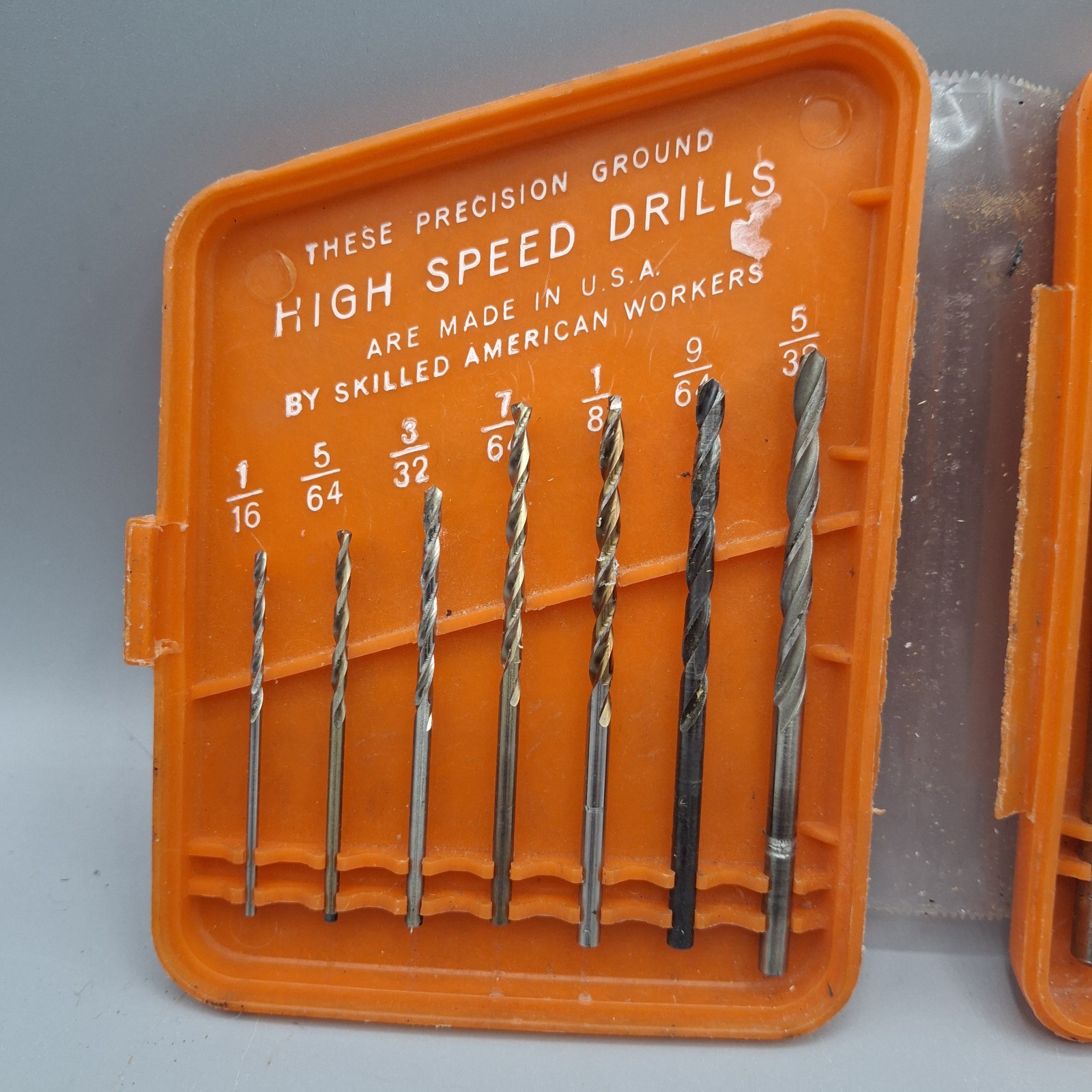 Black and Decker High Speed Steel Drill and Punch Set, Broken Case