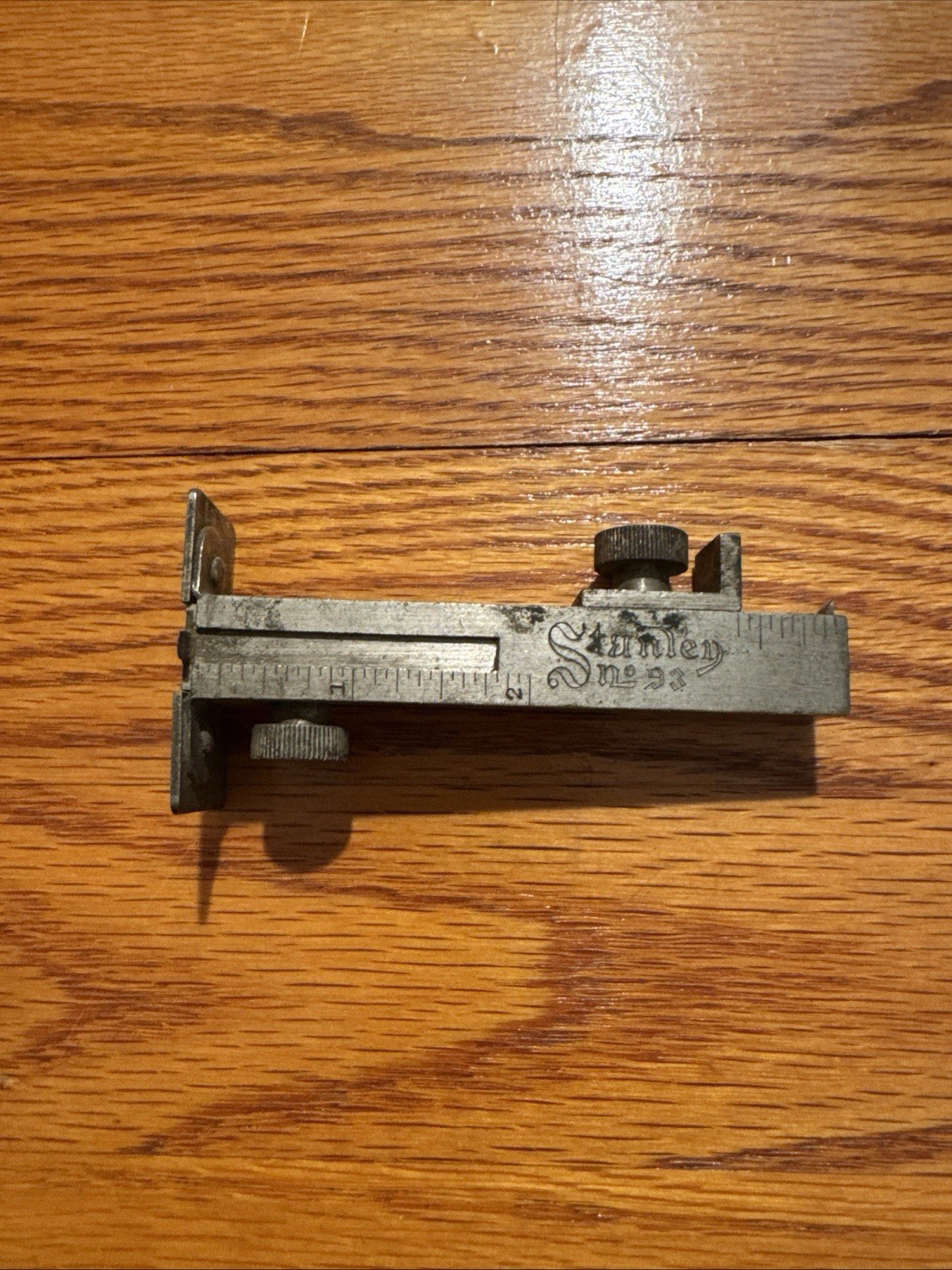 Stanley No 93 Butt / Rabbet Gauge-Sweet Heart Era USA Nice Rare Vintage