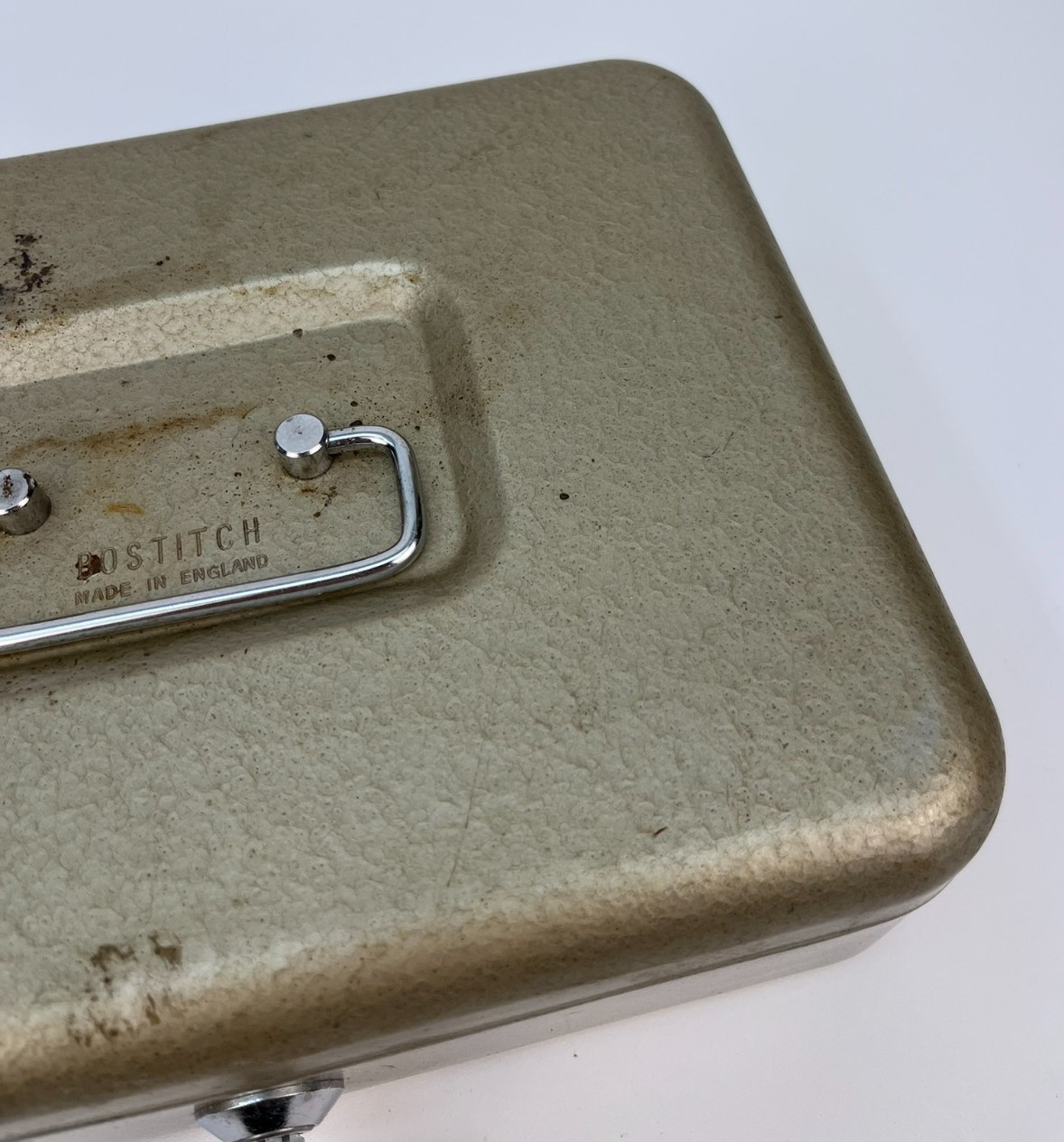 Bostitch Deluxe Lock Box Cash Box With Key Made In England