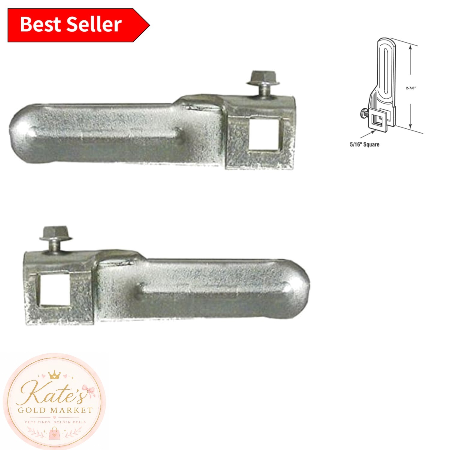 Easy Install T-Handle Cam Pair – Alloy Steel Locking Mechanism for Secured Doors