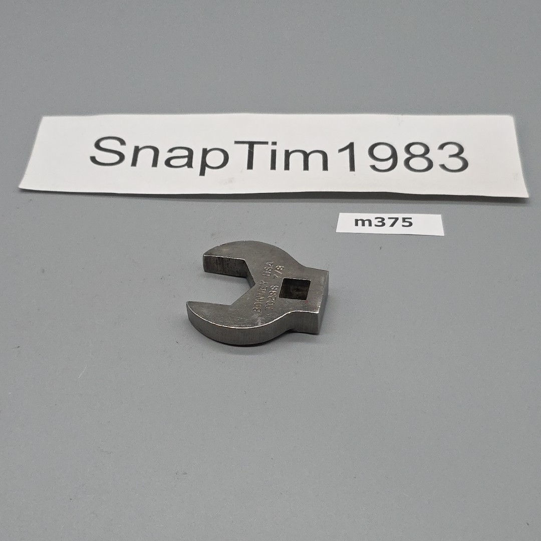 Bonney Tools 3/8″ Drive x 7/8″ Crowfoot Wrench TC28S USA