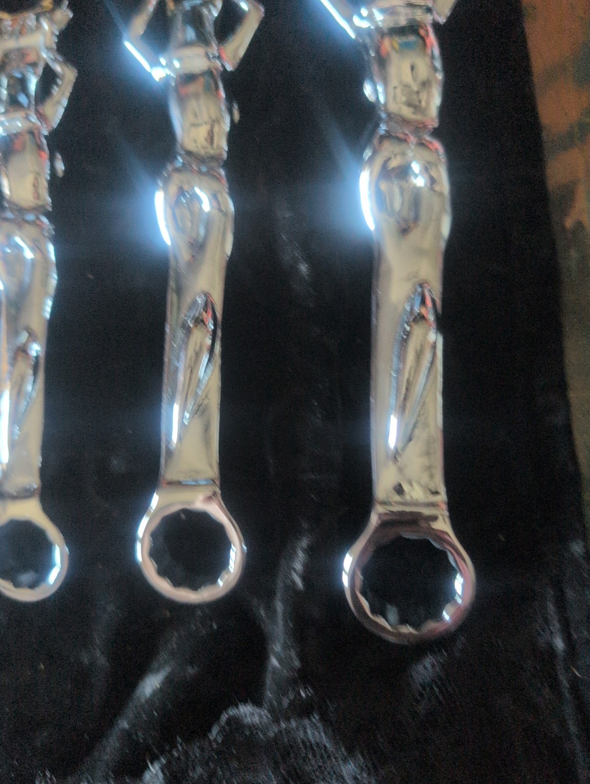 No Fear Wrench Set SAE With Valvet Tote Nos