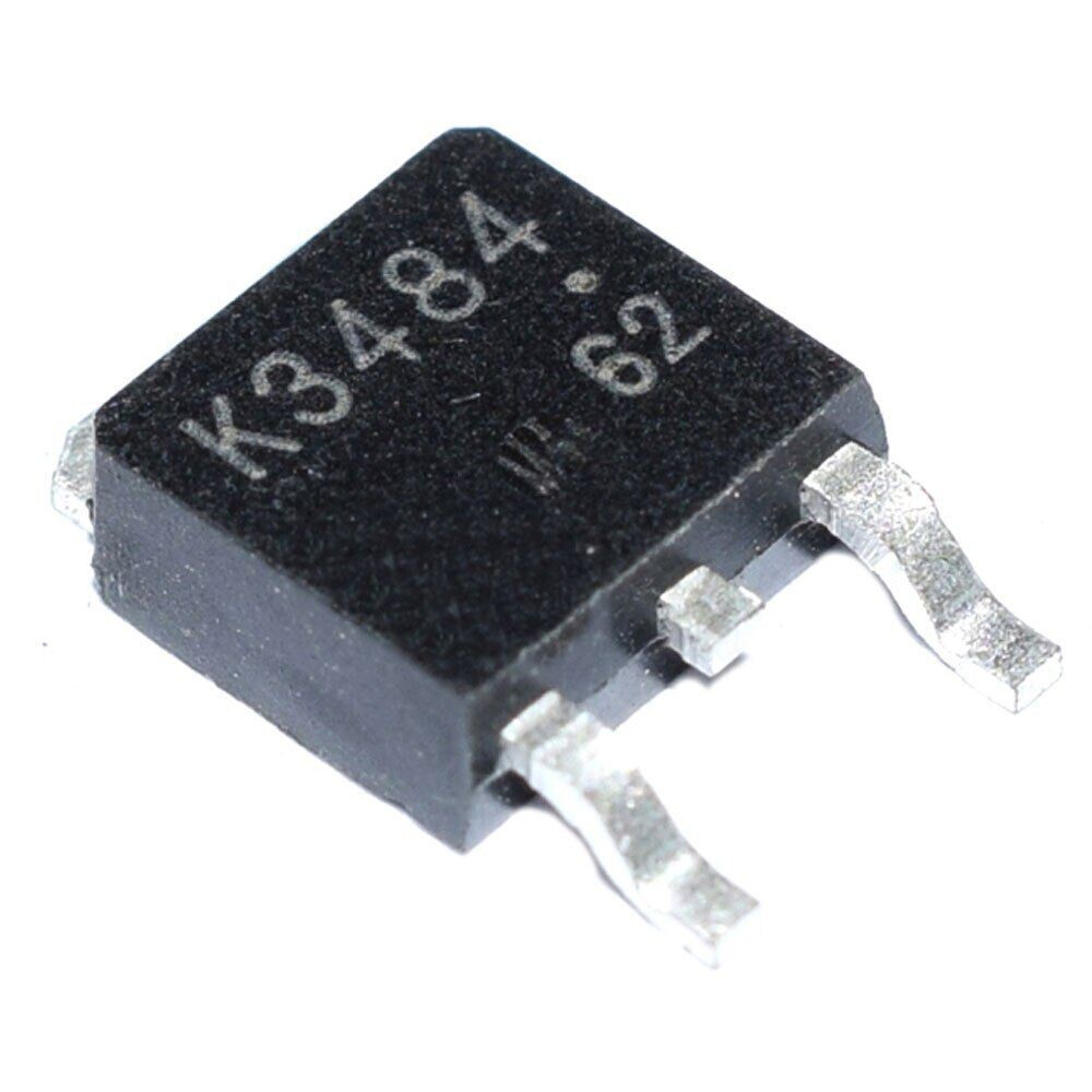 10pcs 2SK3484 MOS N-channel liquid crystal field effect tube chip TO-252 K3484