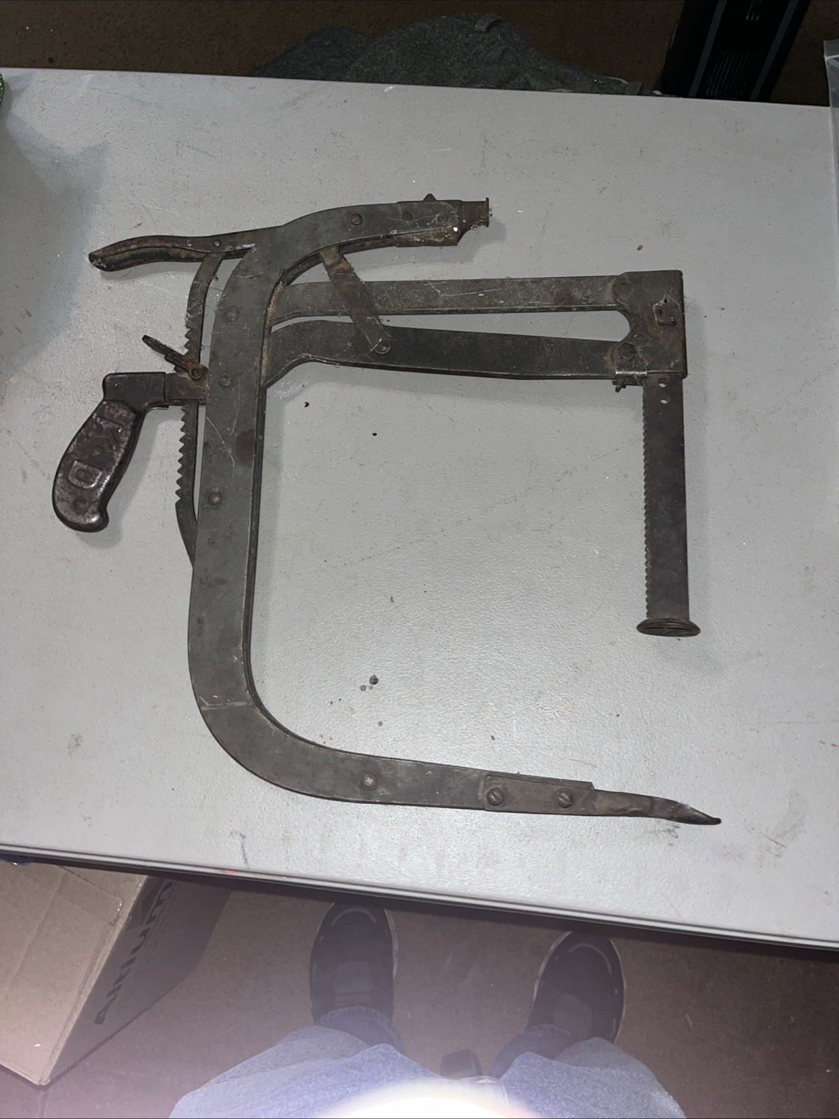 Vintage K-D Mfg Co Valve Spring Compressor Tool Lancaster PA USA