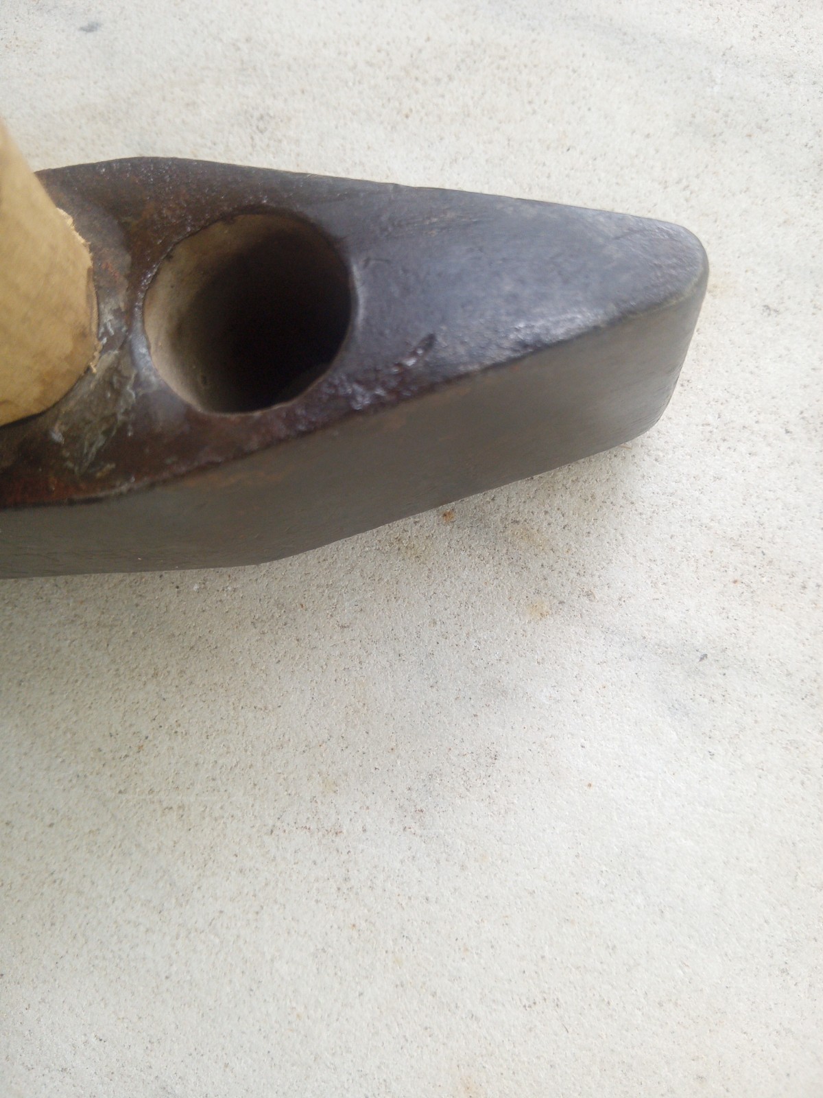 Vintage Bell System Straight Peen Hammer With Peg Hole