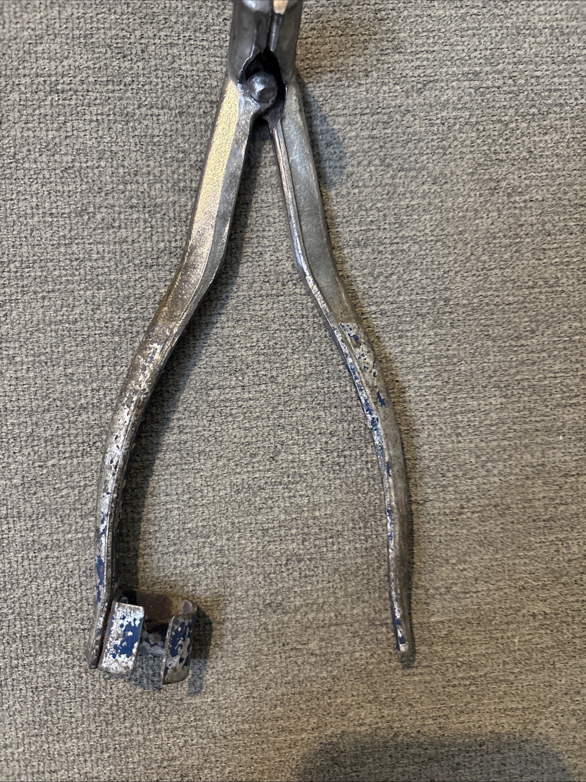 Vintage Blue Bird No. 20 Battery Terminal Pliers, Made in USA, Forged Steel