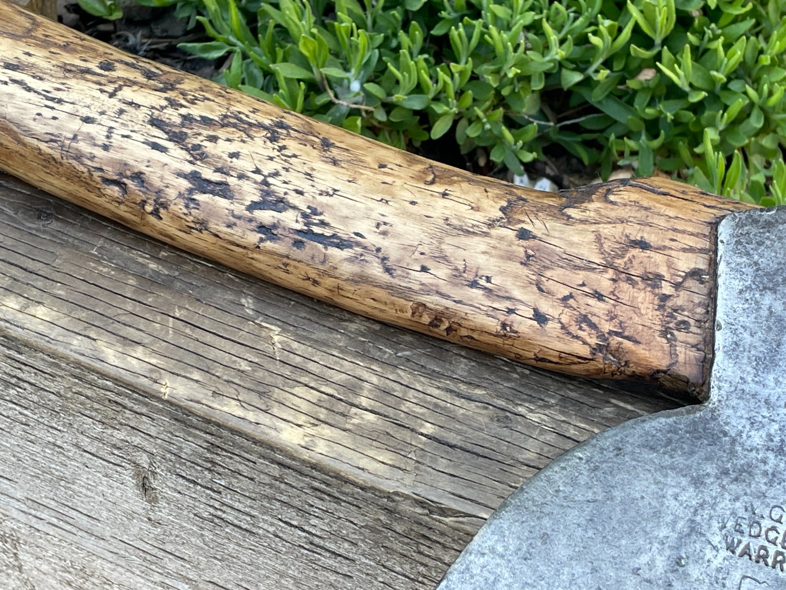 Vintage Large W GILPIN 5.1 lb Axe Felling Axe Log Chopper Old Tool
