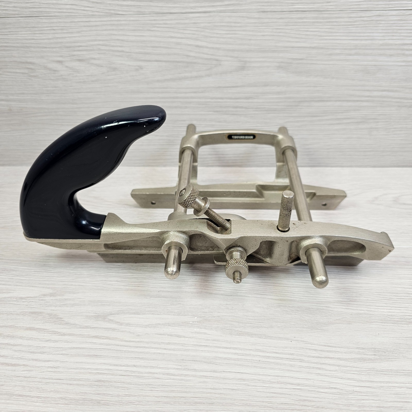 Record No. 044C Plough Plane w/ Wooden Box Vintage Woodworking Tool VGC