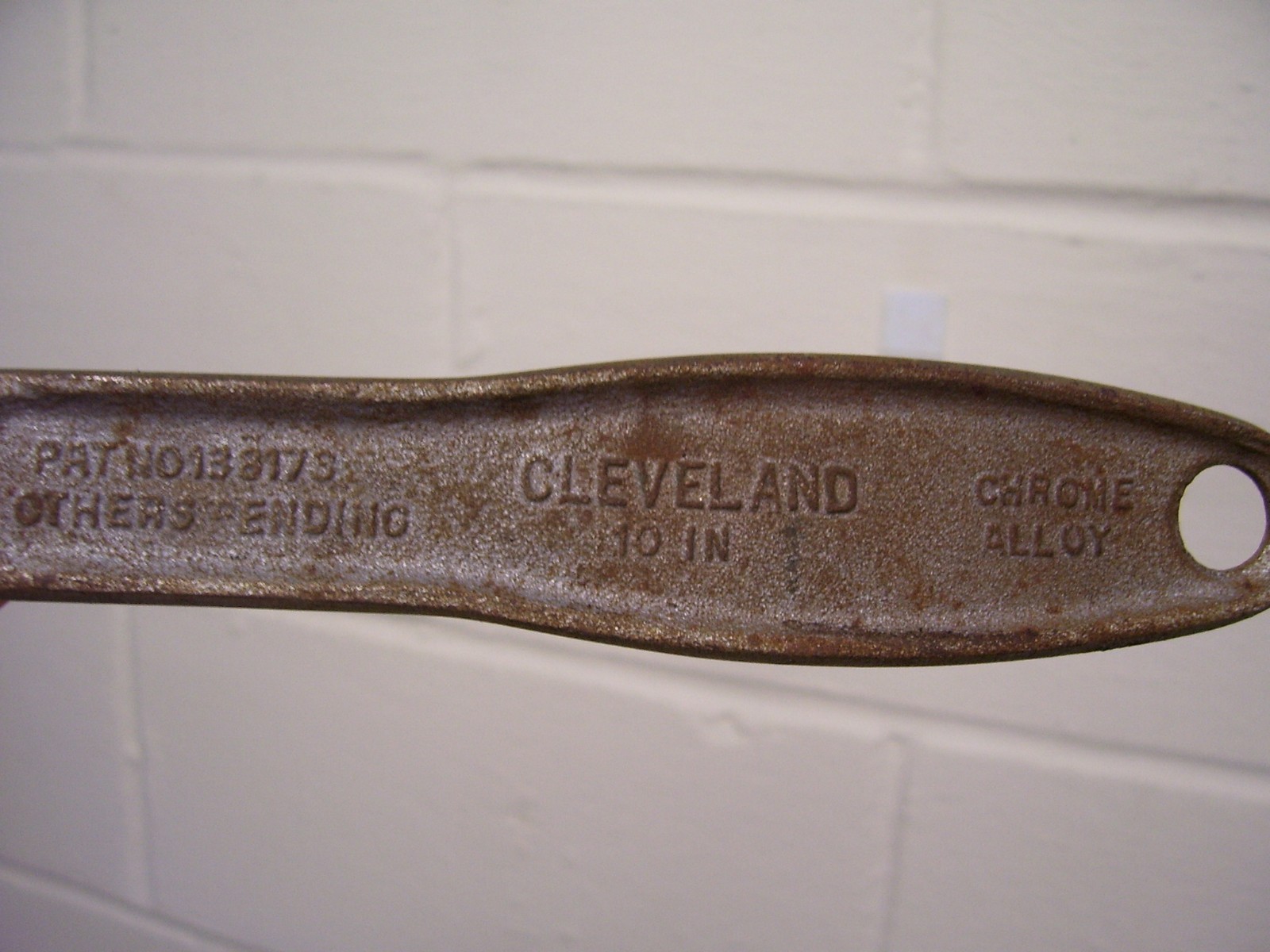 Vintage 10″ AutoGrip Swinging Hook-Jaw Wrench by Cleveland Wrench Co.