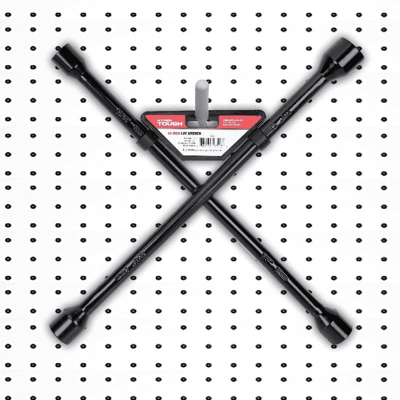 16inch 4Way Lug Wrench Heavy Duty Carbon Steel Tire Tool Rust Resistant New