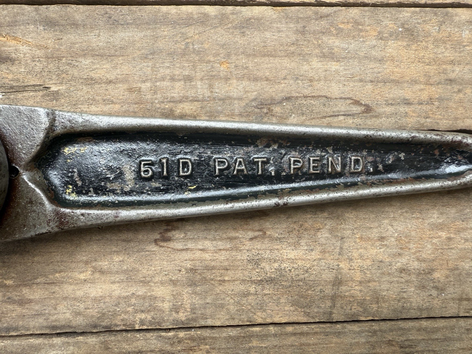 No 1 Dresser S & K 13 1/4” Patent Pend 51D Mechanics Wrench Ratchet Torque Tool