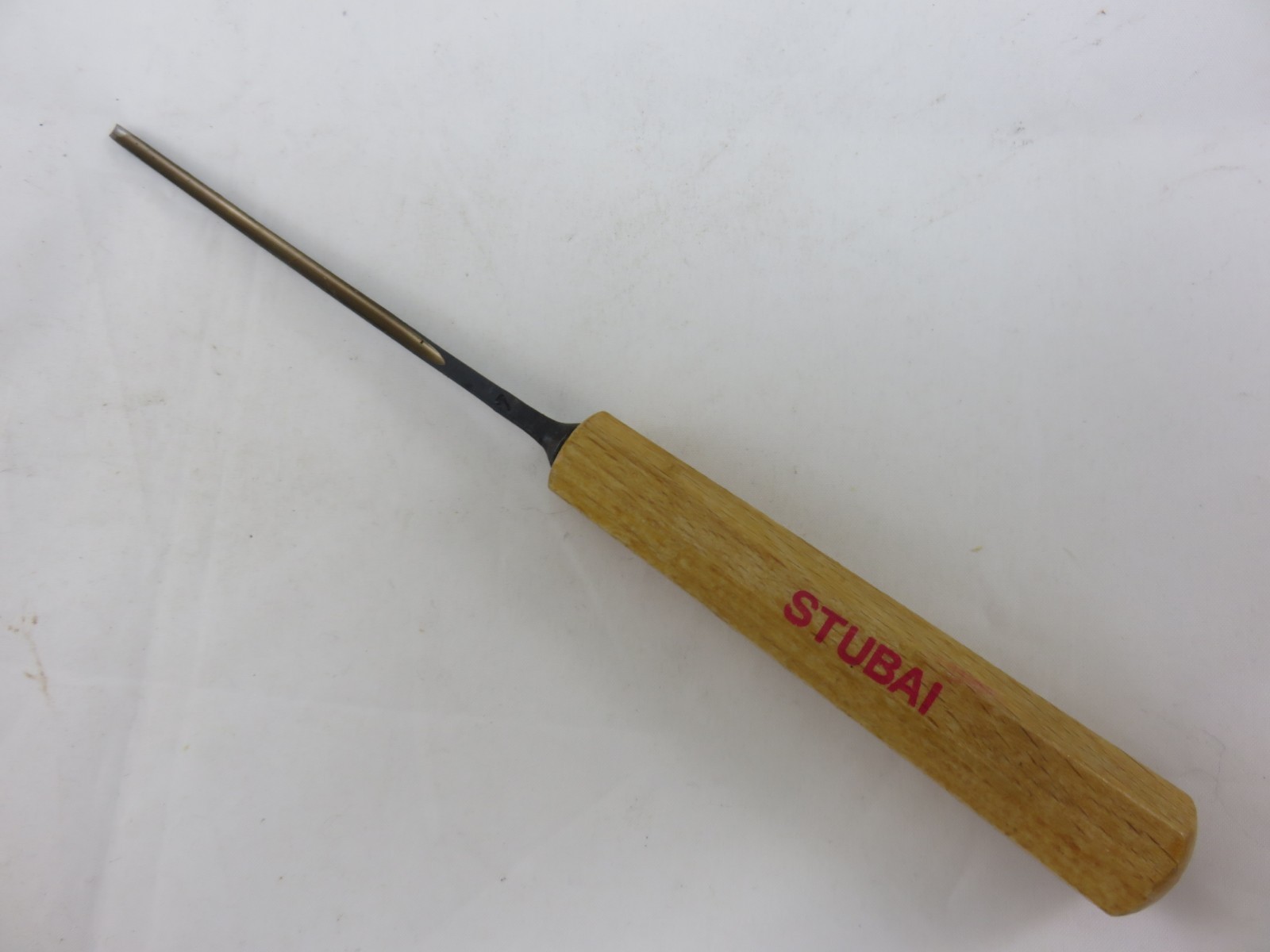 Stubai #7 Sweep 7 Straight Gouge Chisel Wood Carving Tool 2mm Austria UNUSED