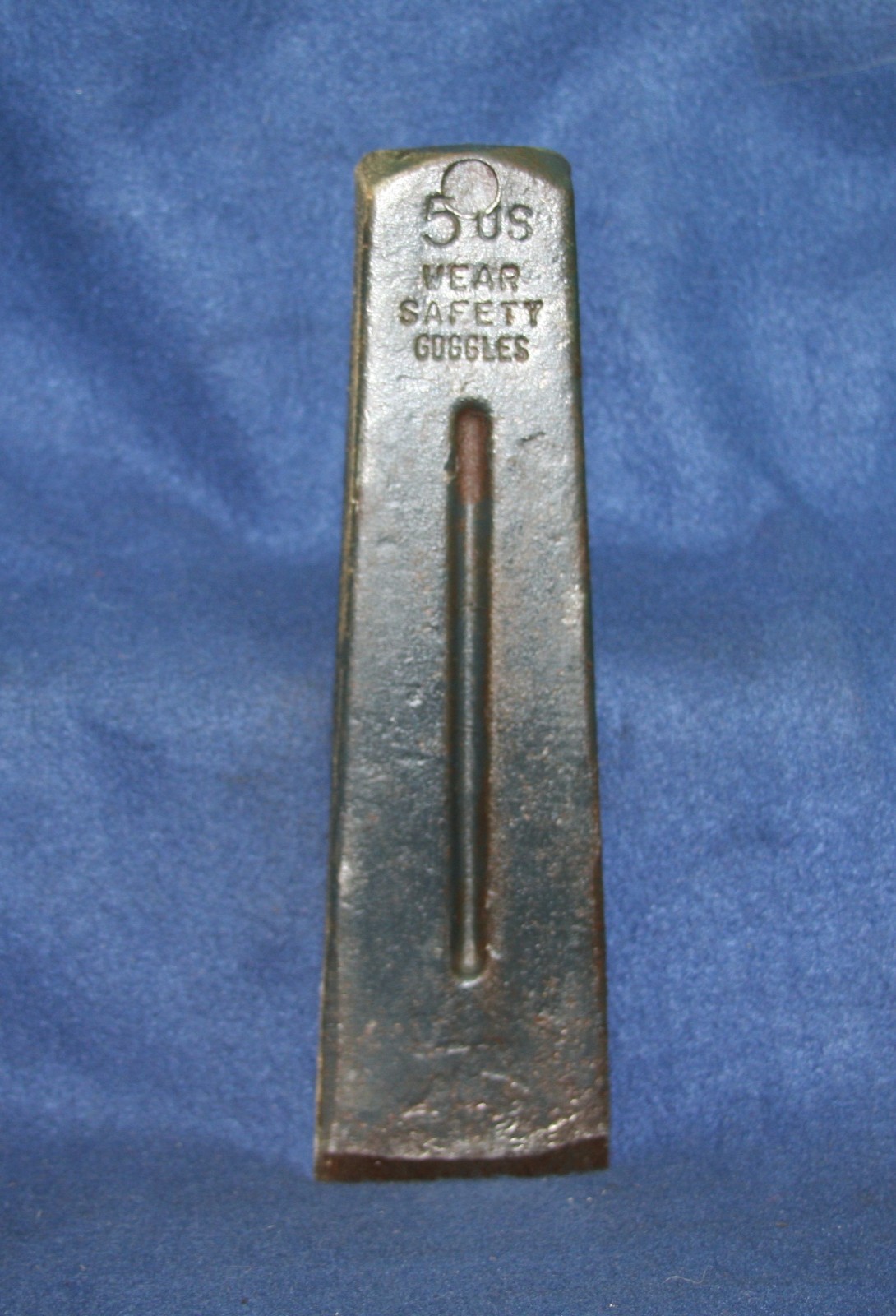 VINTAGE WARWOOD WOOD SPLITTING WEDGE ^3534