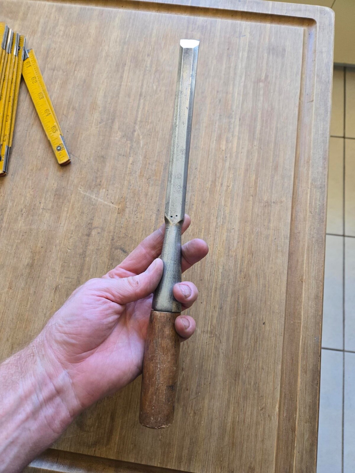 Antique Shipwrights Heavy Duty Beveled Chisel 3/4″ HD Big Timber Chisel