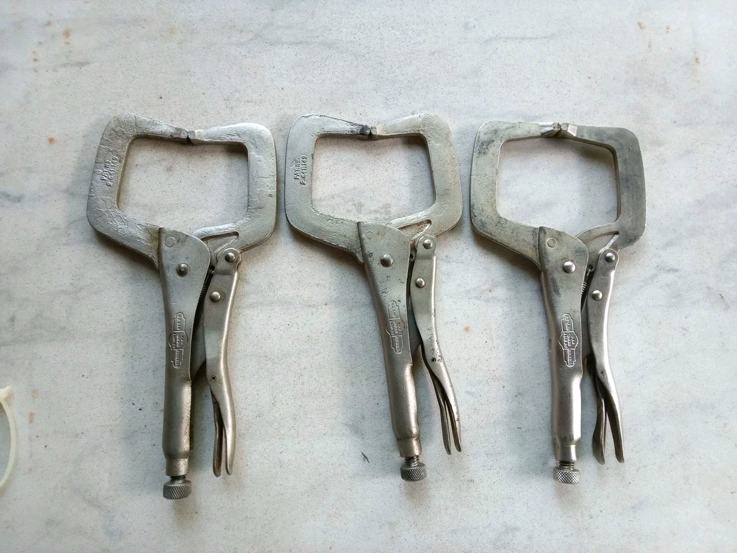 Lot Of 3 – Petersen DeWitt Vise Grip 11R Made in USA