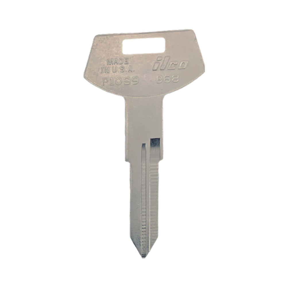 B68, P1099 Key Blank Nickel